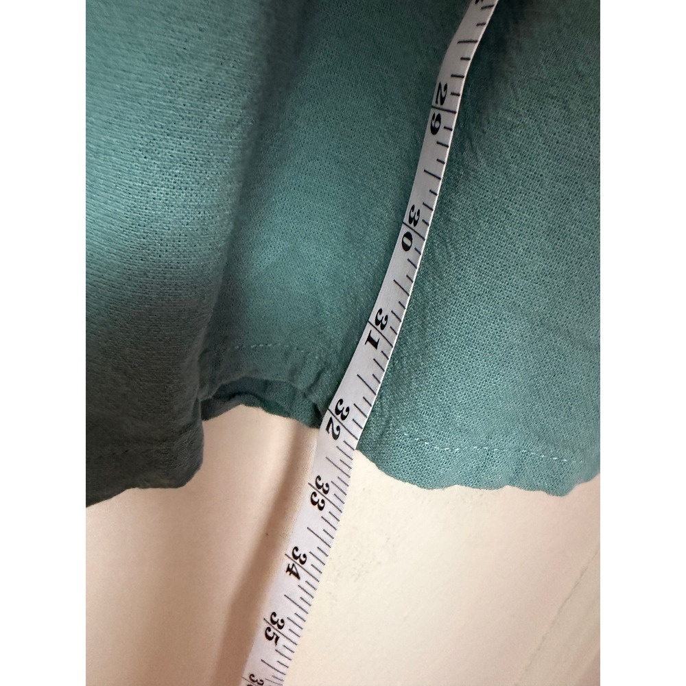 Rhythm Classics Womens Seafoam Green Linen Blend Button Front Romper Size L - Picture 7 of 7